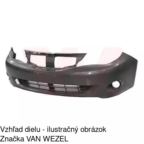 Predný nárazník POLCAR 721507-2