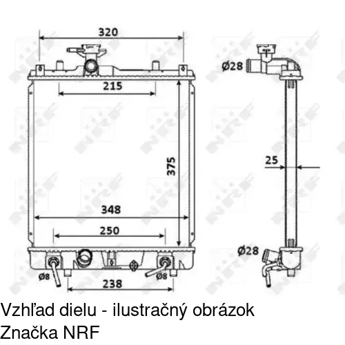 Chladiče vody POLCAR 742008-1