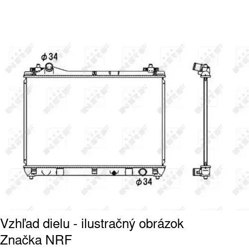 Chladiče vody POLCAR 7426083K