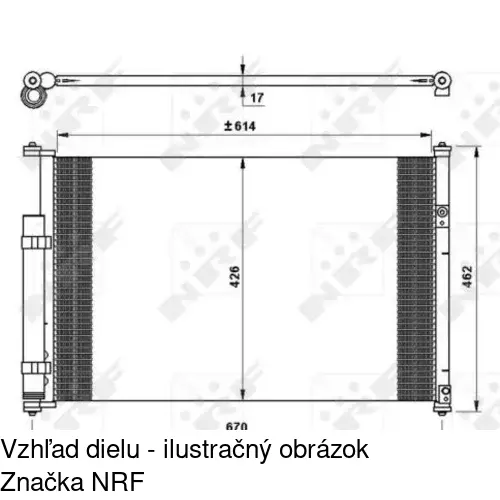 Chladiče klimatizácie POLCAR 7426K8C1S
