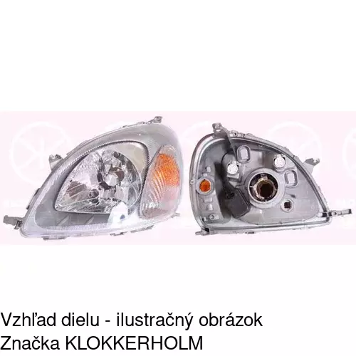 Hlavný reflektor POLCAR 810310-V