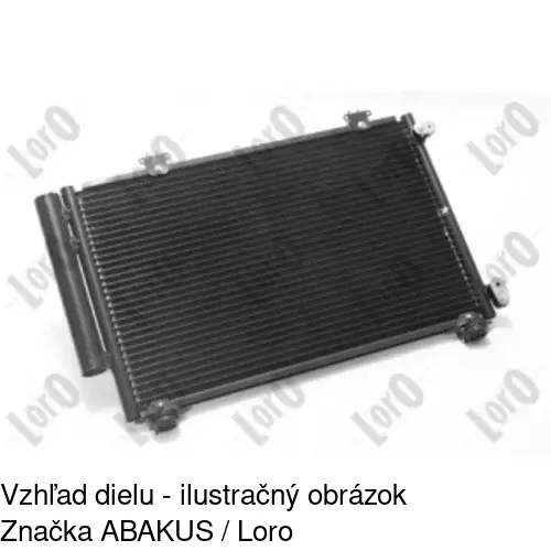 Chladiče klimatizácie 8103K8C1S /POLCAR/ - obr. 1