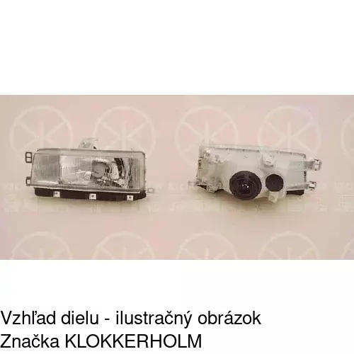 Hlavný reflektor 810910-E /POLCAR/ - obr. 2