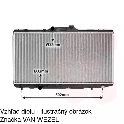 Chladiče vody 811008-5 /POLCAR/ - obr. 5