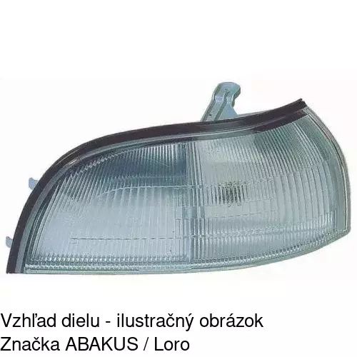 Obrysové svetlo 8110200E /POLCAR/ - obr. 2