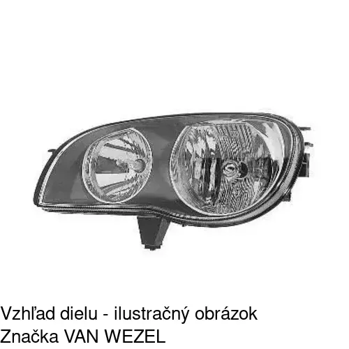 Hlavný reflektor 8113102E /POLCAR/ - obr. 4