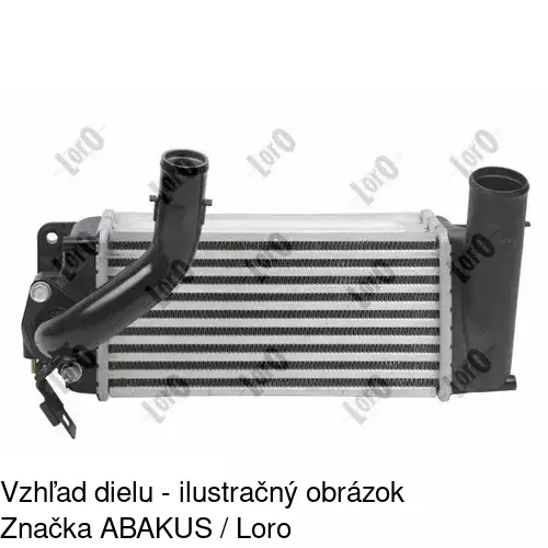 Chladiče vzduchu (Intercoolery) 8116J81X /POLCAR/ - obr. 5