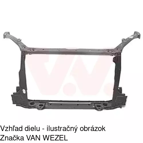 Predné čelo POLCAR 814704