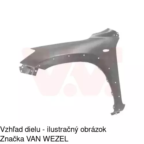 Predný blatník 814802-1 /POLCAR/