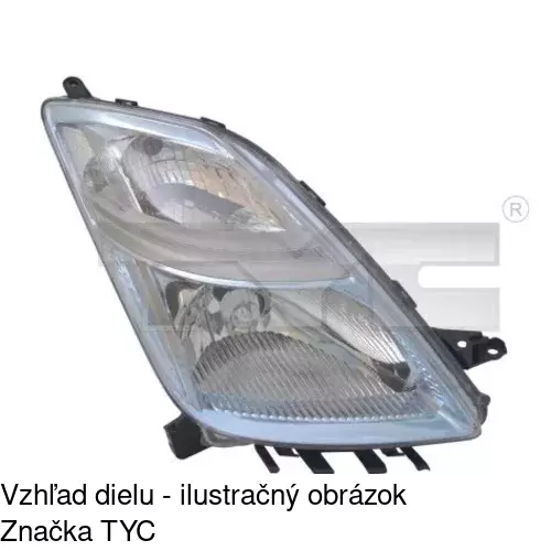 Hlavný reflektor POLCAR 8162092E
