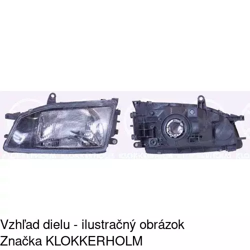 Hlavný reflektor 8166091E /POLCAR/ - obr. 3