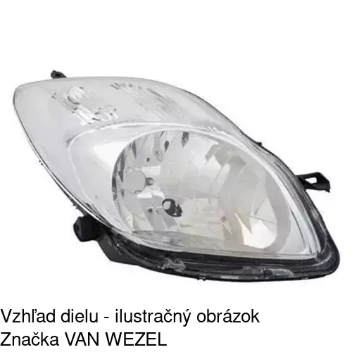 Hlavný reflektor 817210-E /POLCAR/ - obr. 5
