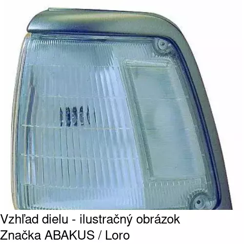 Obrysové svetlo 817420-1 /POLCAR/ - obr. 1