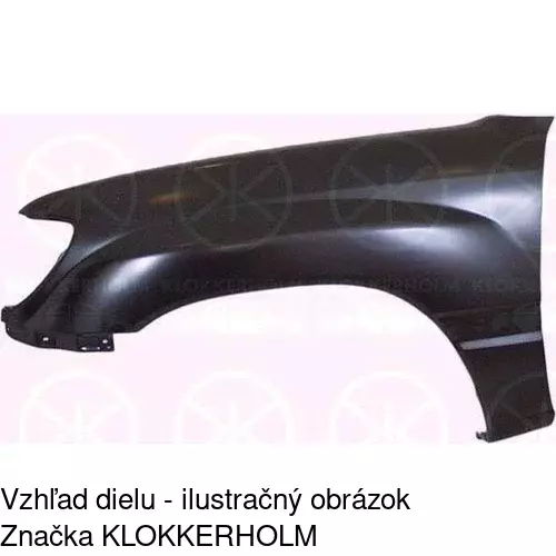Predný blatník 817701 /POLCAR/
