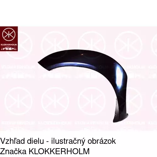 Lišta blatníka POLCAR 819202-5