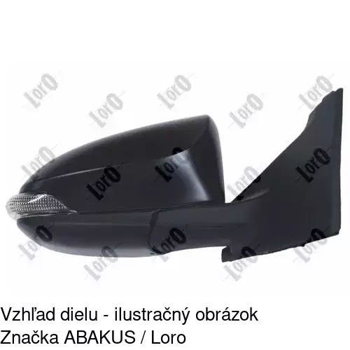 Vonkajšie zrkadlo 81B1525M /POLCAR/ - obr. 1