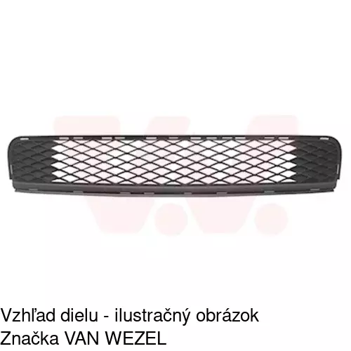Kryt v nárazníku POLCAR 81C127