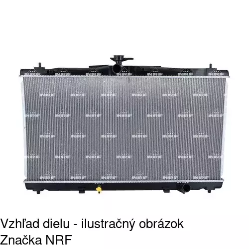 Chladiče vody POLCAR 81E208-1