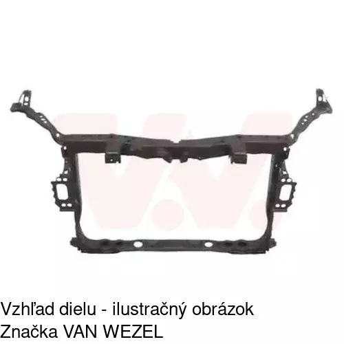 Predné čelo POLCAR 81H104-0