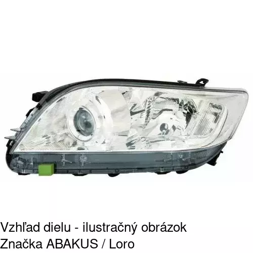Hlavný reflektor POLCAR 81X110-E