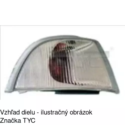 Predná smerovka POLCAR 9040192E