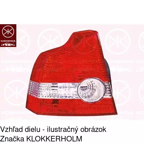 Zadné svetlo POLCAR 904288-S