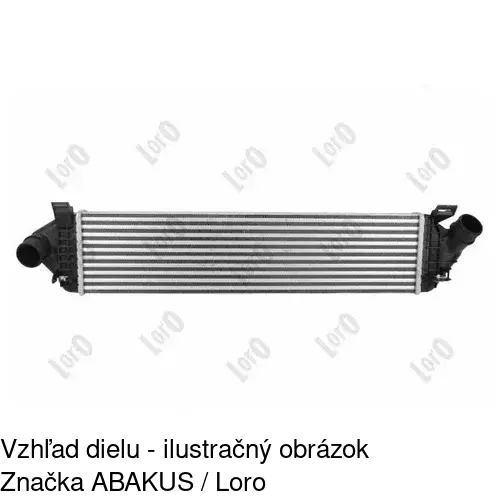 Chladiče vzduchu (Intercoolery) 9042J8-1 /POLCAR/ - obr. 2