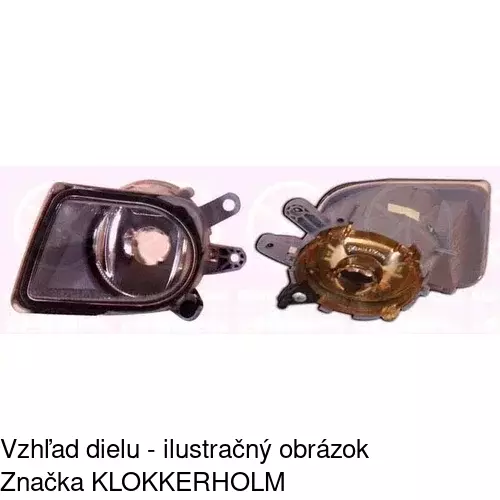 Hmlové svetlo - predné 904330-E /POLCAR/ - obr. 2