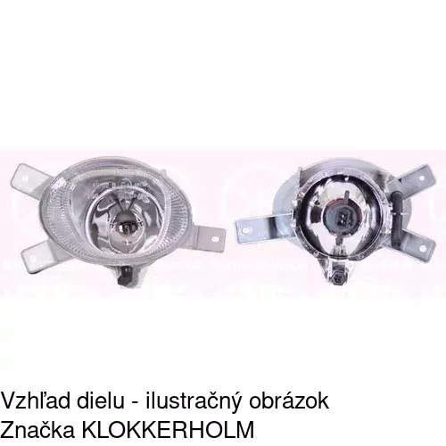 Hmlové svetlo - predné 9072300E /POLCAR/ - obr. 1