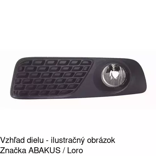 Hmlové svetlo - predné 907629-E /POLCAR/ - obr. 4
