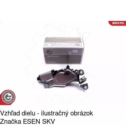 Motorček stieračov 9076SWT1 /POLCAR/ - obr. 5