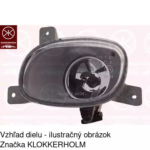 Hmlové svetlo - predné 908030-E /POLCAR/ - obr. 1
