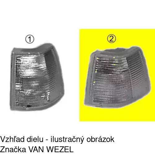 Predná smerovka 9085192E /POLCAR/ - obr. 2