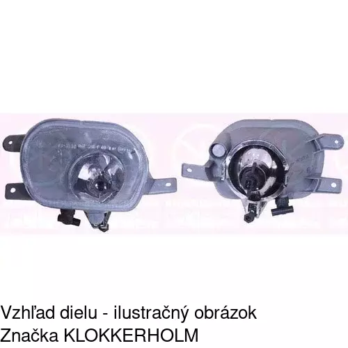Hmlové svetlo - predné 909029-E /POLCAR/ - obr. 1