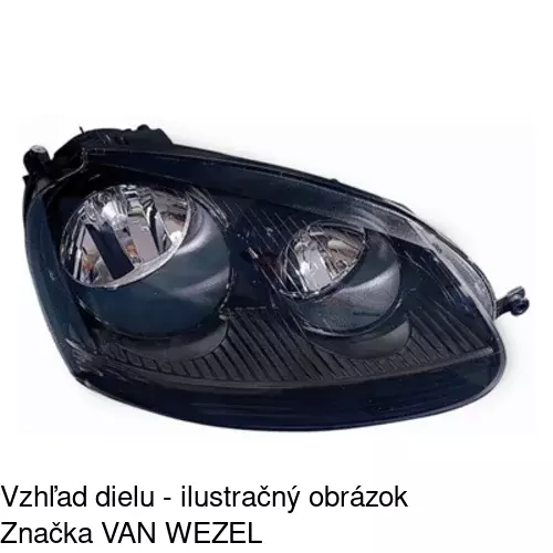 Hlavný reflektor 9513102H /POLCAR/ - obr. 5