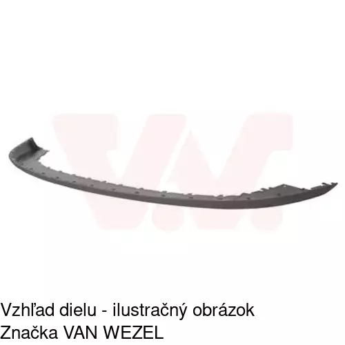 Spojler predného nárazníka 951325 /POLCAR/ - obr. 3