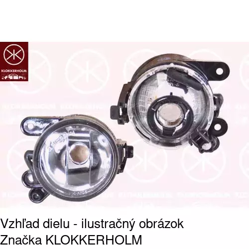 Hmlové svetlo - predné 9513305E /POLCAR/ - obr. 1