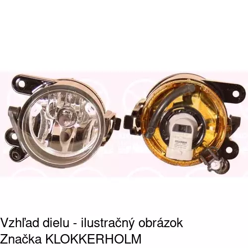 Hmlové svetlo - predné 9513305E /POLCAR/ - obr. 2