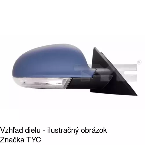 Rám vonkajšieho zrkadla 951354PM /POLCAR/ - obr. 3