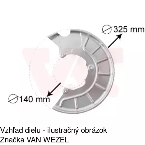 Brzdovy štít 9513OT-1 /POLCAR/ - obr. 4