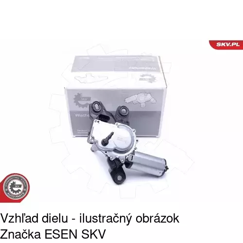 Motorček stieračov 9513SWT1 /POLCAR/ - obr. 5