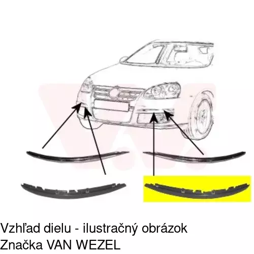 Kryt v nárazníku 95142730 /POLCAR/ - obr. 4