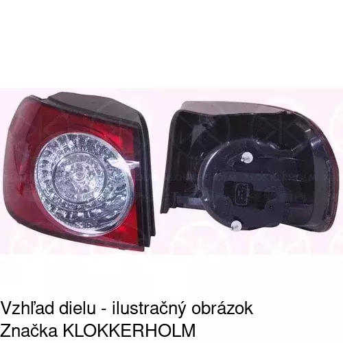Zadné svetlo 951587-E /POLCAR/ - obr. 2