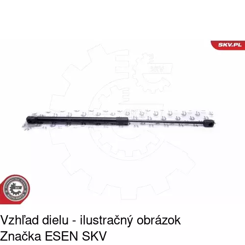 Plynová pružina 9516AB /POLCAR/ - obr. 3