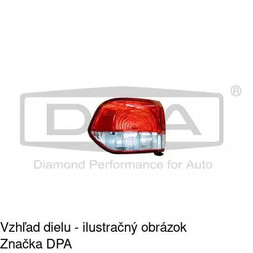 Zadné svetlo 9518881E /POLCAR/ - obr. 1
