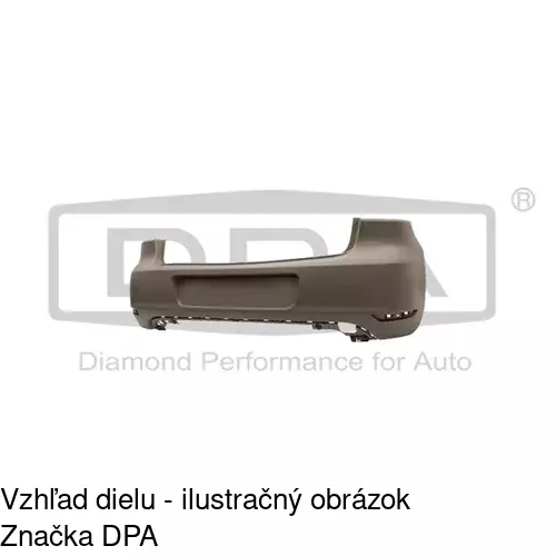 Zadný nárazník 951896 /POLCAR/ - obr. 2