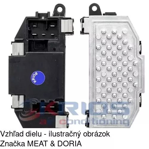 Ovládače klimatizácie 9518KST-1 /POLCAR/ - obr. 3