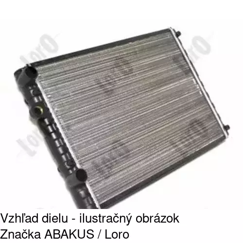 Chladiče vody 952408A2 /POLCAR/ - obr. 2
