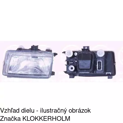 Hlavný reflektor 9524096E /POLCAR/ - obr. 3