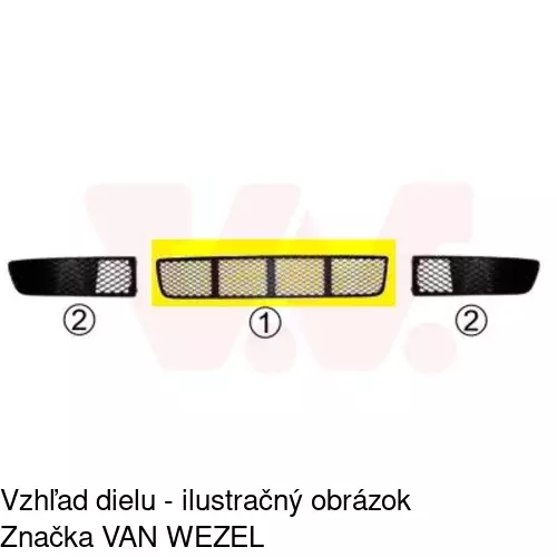 Kryt v nárazníku 952527 /POLCAR/ - obr. 1